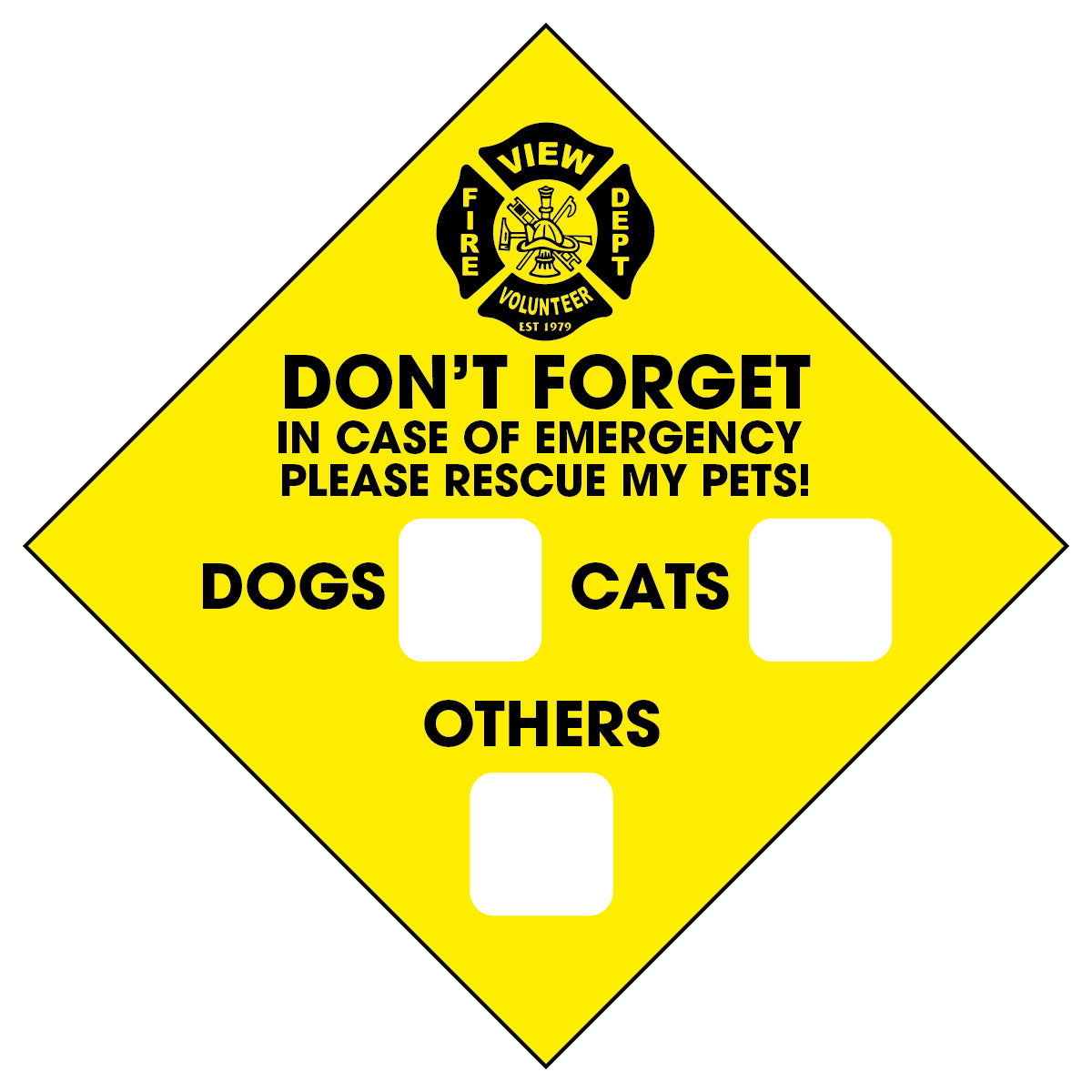 Window Cling - 4x4