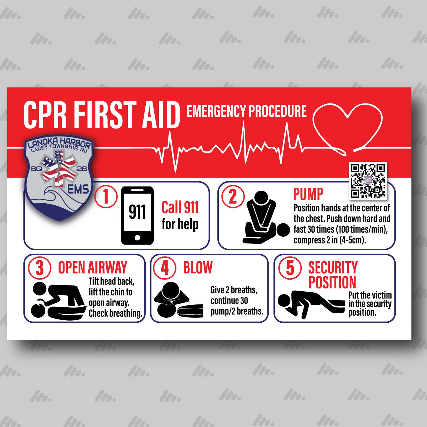 5x8 CPR Magnets
